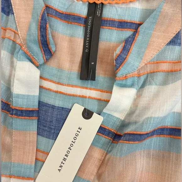 NWT Anthropologie The Kallie Flowy Maxi Dress - Picture 5 of 10